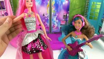 Barbie Rock Star Sahnesi Oyun Seti Azra & Eylül Oyuncak Bebekler