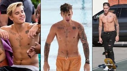 Justin Bieber: Shirtless Tattoo Showdown
