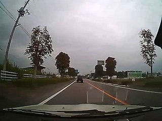 【ドライブレコーダー】間一髪でした