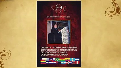 Walter Choquehuanca  -Conferencias Cooperativas- Liderazgo - Economía Solidaria