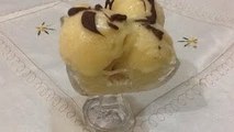 مثلجات آيس كريم الموز سهل ولذيذ قليل السعرات الحرارية Crème Glacée à La Banane