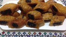 مقروط معسل لذيذ و اقتصادي بالسميد و التمر بسهولة و احترافية من المطبخ المغربي مع ربيعة Mak