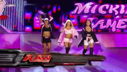 WWE Raw 2010 6 Diva Tag Team Match