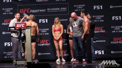 UFC Fight Night 81 Weigh-Ins T.J. Dillashaw vs. Dominick Cruz - Weight IN