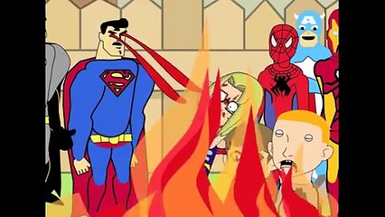 Justice League vs Avengers (Featuring: Borat)