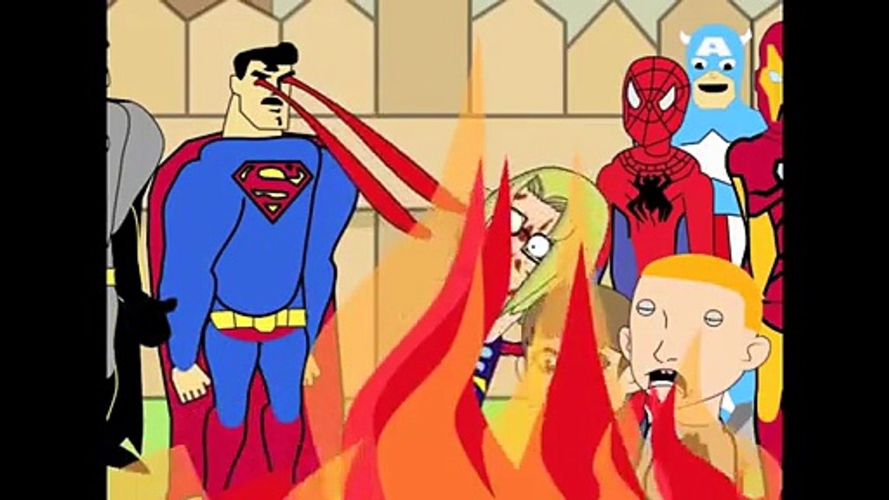 Justice League vs Avengers (Featuring: Borat)