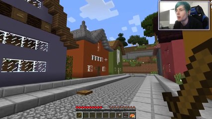 DANTDM The Diamond Minecart TDM Minecraft | WEIRDEST TOWN EVER