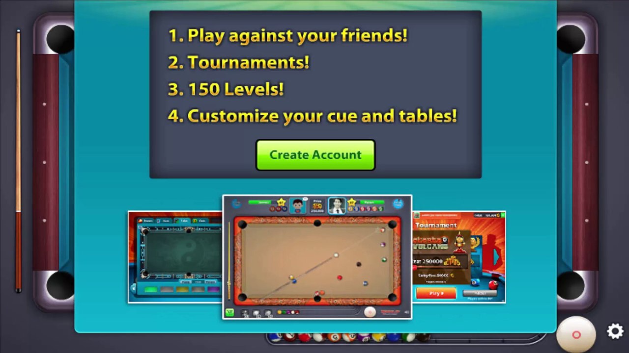 8 Ball Pool Trick Shots 2015