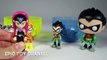 TEEN TITANS GO! Giant Play-Doh Surprise Eggs 