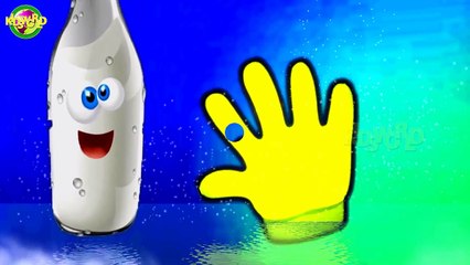 Finger Family | Baby Bottle Cartoon Nursery Rhyme For Kids | Baby Songs | Kids World |