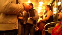 vMetro - «Bad Romance» (Lady Gaga cover)   «La Valse d'Amélie»   «Libertango» (в вагоне метро, 2011)