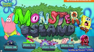 SpongeBob SquarePants Full Game - Monster Island - Games for Kids