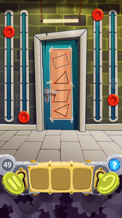 Escape Saga (100 Doors Cartoon) level 49 Walkthrough