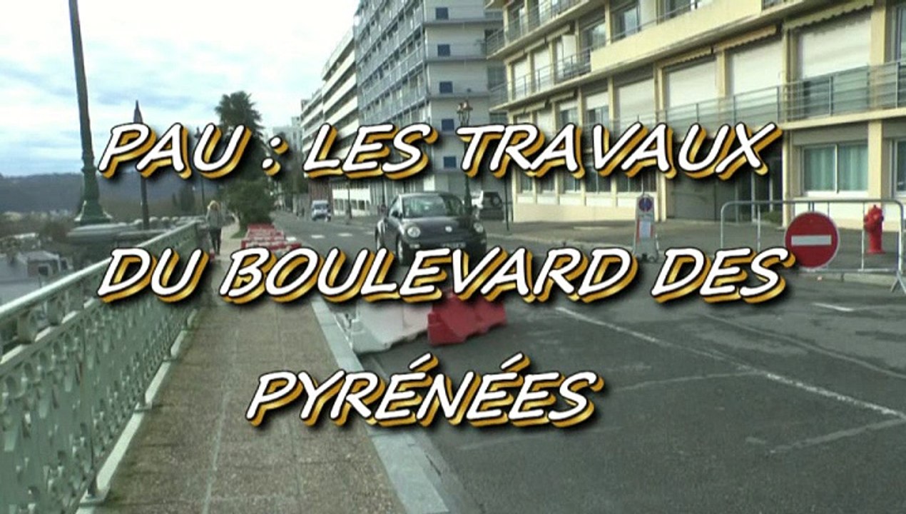 LES W-D.D. MICHOU NEWS - 13 JANVIER 2016 - LES TRAVAUX DU BOULEVARD DES PYRÉNÉES