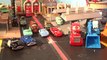 Pixar Cars Hydro Wheels Racers Mack, RED , Lightning , Mater and Rip Clutchgoneski in the