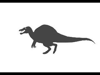 Spinosaurus walk-cycle