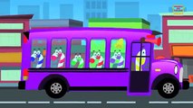 Balloons Wheels On The Bus Go Round And Round   Nursery Songs And Children Rhymes