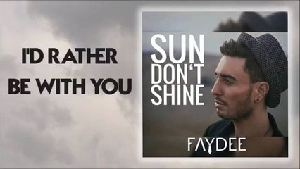 Sun Don't Shine   Fydee(Official Music Video) Full HD By Zee Shan Sunny