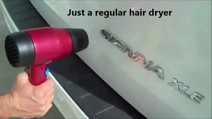 Removing Car Dents Without Having To Repaint