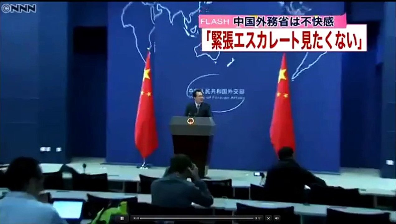 20160112日本テレビ　中国外務省「対話と協議を通じて問題を解決していきたい」