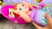 Disney Princess Little Mermaid Ariel Baby Doll Bath Time Bathtub Set + Surprise Toys & Blind Bags