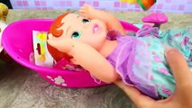 Disney Princess Little Mermaid Ariel Baby Doll Bath Time Bathtub Set   Surprise Toys & Blind Bags