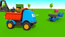 Leo der neugierige Lastwagen! Der starke Gabelstapler - 3D Animation für Kinder