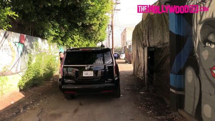 Justin Bieber Visits The Doctors Office & Goes Skateboarding 1.15.16 - TheHollywoodFix.com
