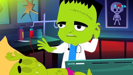 Five Big Werewolves | Nursery Rhymes | Kids Songs And Kids Video