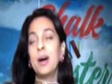 Juhi Chawla happy on Chalk and Duster- tax free in UP,Bihar, Rajasthan,Delhi