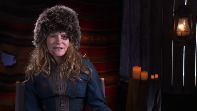 The Hateful Eight Interview - Jennifer Jason Leigh (2015) - Quentin Tarantino Movie HD