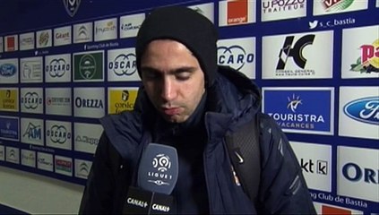Ryad Boudebouz après SC Bastia 1-0 MHSC