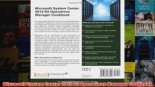 Download PDF  Microsoft System Center 2012 R2 Operations Manager Cookbook FULL FREE