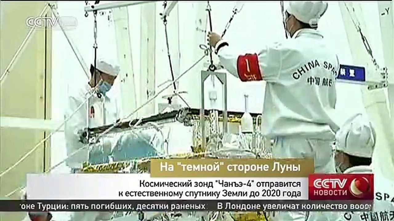 Китай планирует стать первой страной, посадившей космический аппарат на обратной стороне Луны. (Тёмная Сторона)