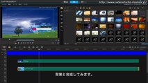 VideoStudioで炎のテロップを作る方法