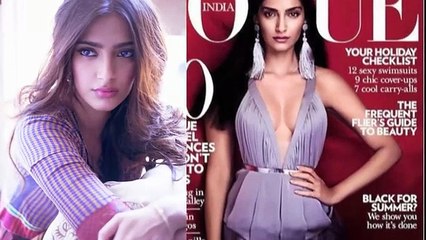 Скачать видео: Sonam Kapoor Goes BOLD For Vogue  2016 Photoshoot