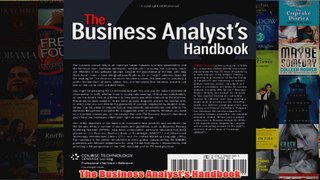 Download PDF  The Business Analysts Handbook FULL FREE