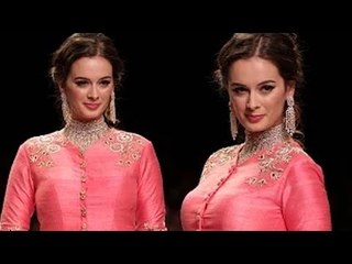 IIJW 2015  HOT Evelyn Sharma Walks The Ramp For GDK
