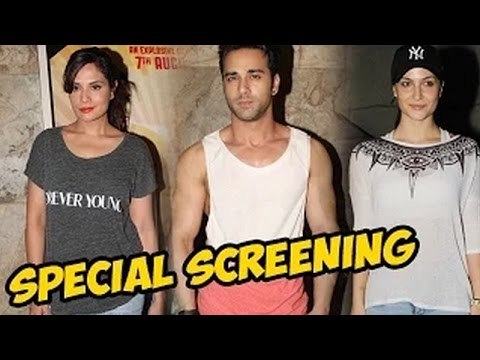Bangistan Movie Screening Daisy Shah, Elli Avram, Richa Chadda