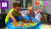 ORBEEZ шарики целый бассейн с сюрпризами игрушками Орбиз Challenge super sour Warheads