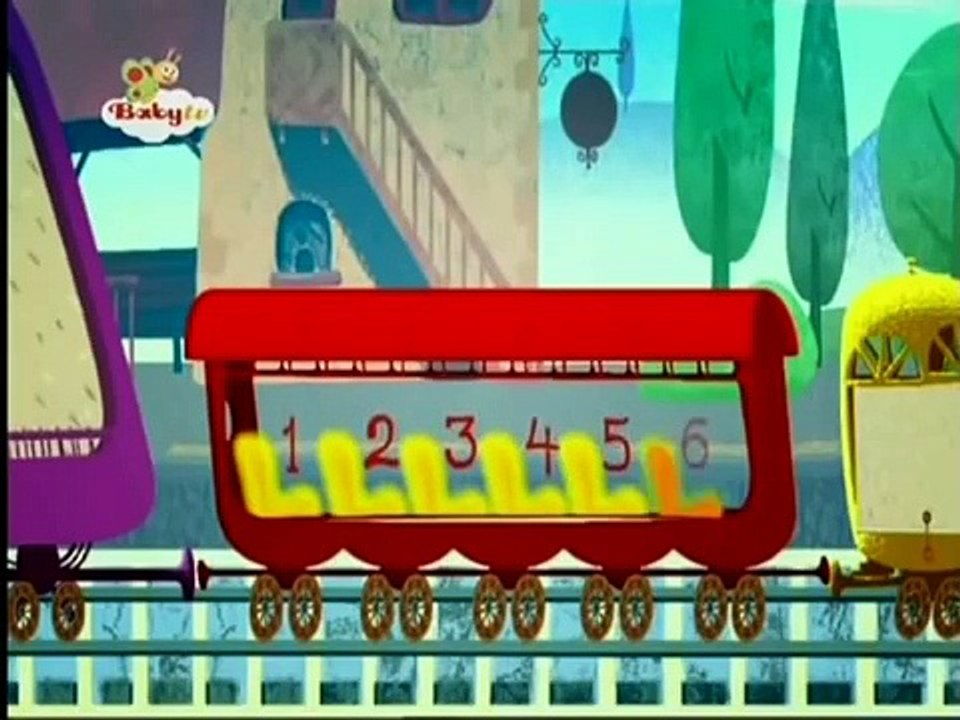 BabyTV Tricky Tracks six monkeys (english)