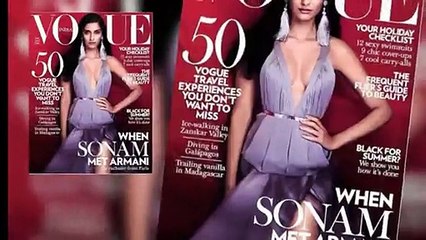Sonam Kapoor Goes BOLD For Volgar Vogue  2016 Photoshoot