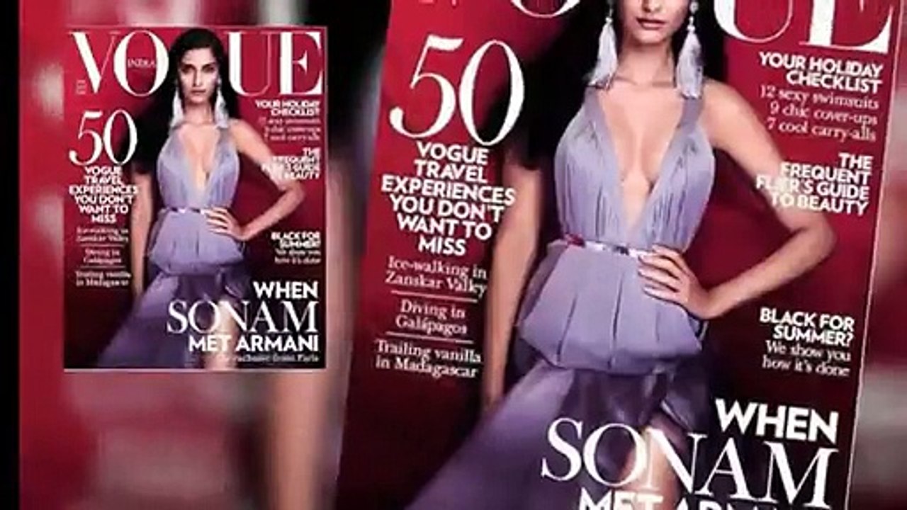 Sonam Kapoor Goes BOLD For Volgar Vogue  2016 Photoshoot