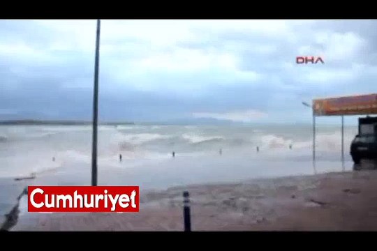Bu görüntüler bugün Didim'de çekildi