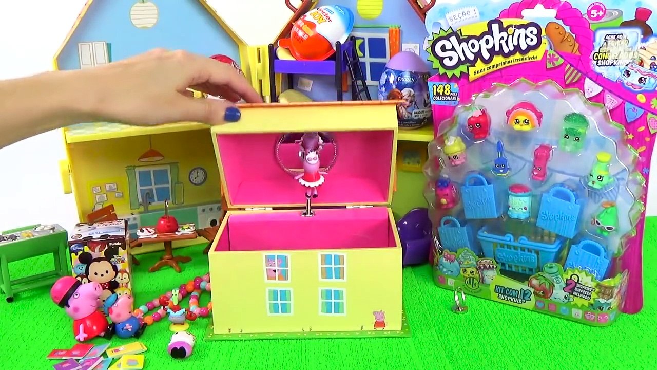 Barbie Kinder Ovos Surpresas Peppa Pig Frozen Galinha Pintadinha Princesas Disney Surprise