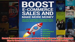 Download PDF  Boost Ecommerce Sales and Make More Money Three Hundred Tips to Increase Conversion FULL FREE