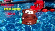 Pixar Cars Hydro Wheels Lightning McQueen and Mater in the Pool