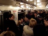 vMetro - «We No Speak Americano» (в вагоне метро, 13.04.2011) (Равшан Хакимов)