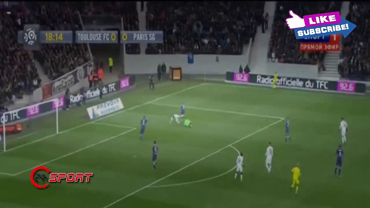Toulouse 0 - 1 Paris Saint Germain - Ligue 1 - 16.01.2016