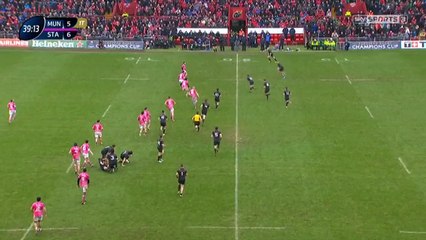 L'essai de 50 mètres de Keith Earls contre le Stade Français